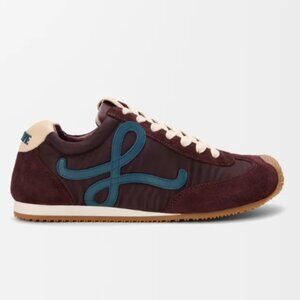 Loewe Ballet Runner 2.0 | Burgundy/Duck Blue/Dough | Size 39 | Box & Dust Bag